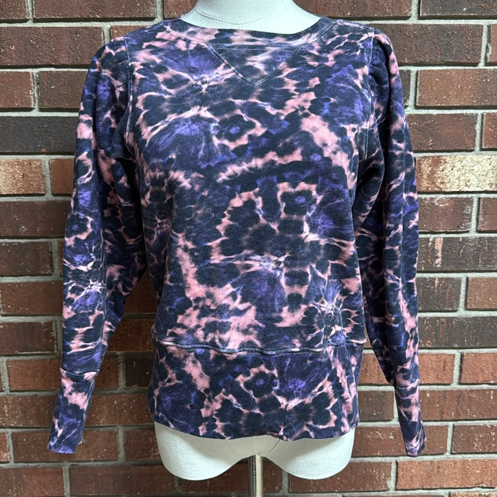 Marie Oliver Tie Dye Sweatshirt Size Medium